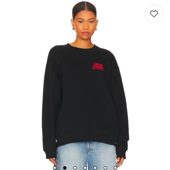 Eleven Eleven Caviar Cowboy Crew in Black - Picture 2 of 9